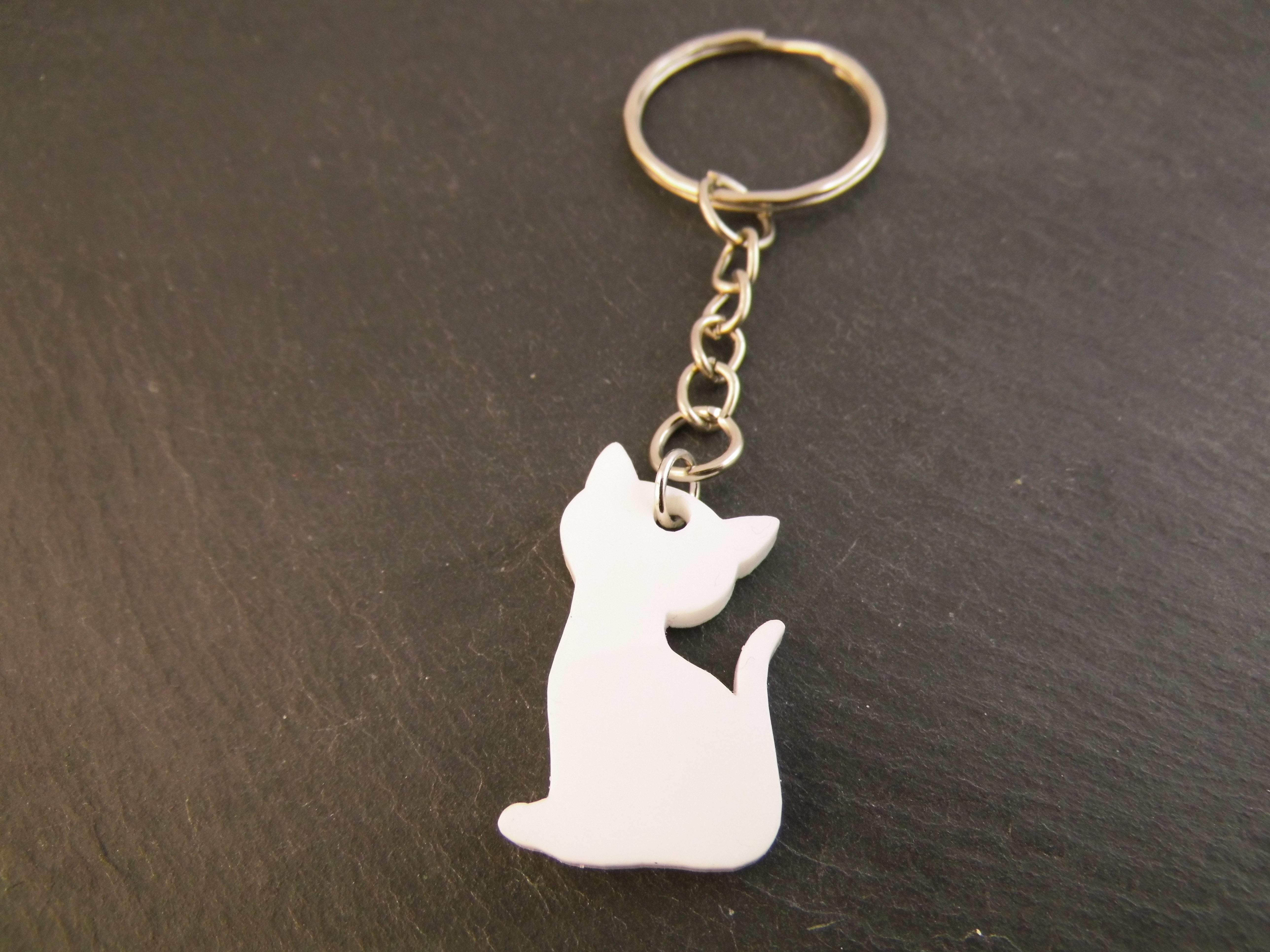 Schlüsselanhänger Katze Cat Taschenbaumler
